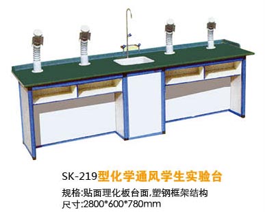 SK-219型化学通风学生实验台